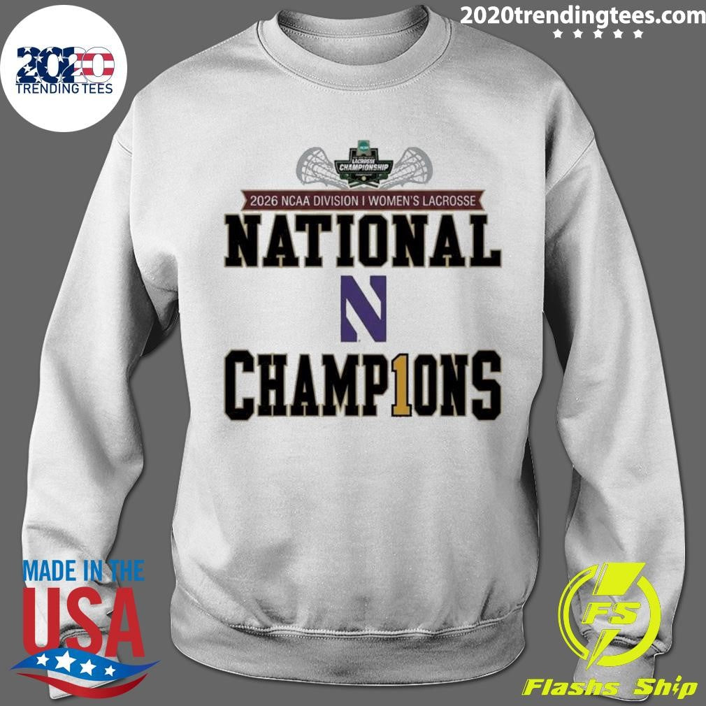 Northwestern Wildcats 2026 Ncaa Women’s Lacrosse National Champions Shirt