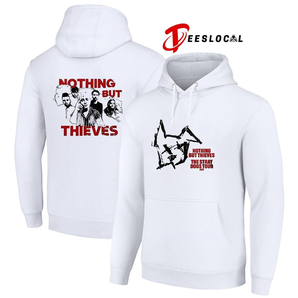 Nothing But Thieves The Stray Dogs tour graphic shirt