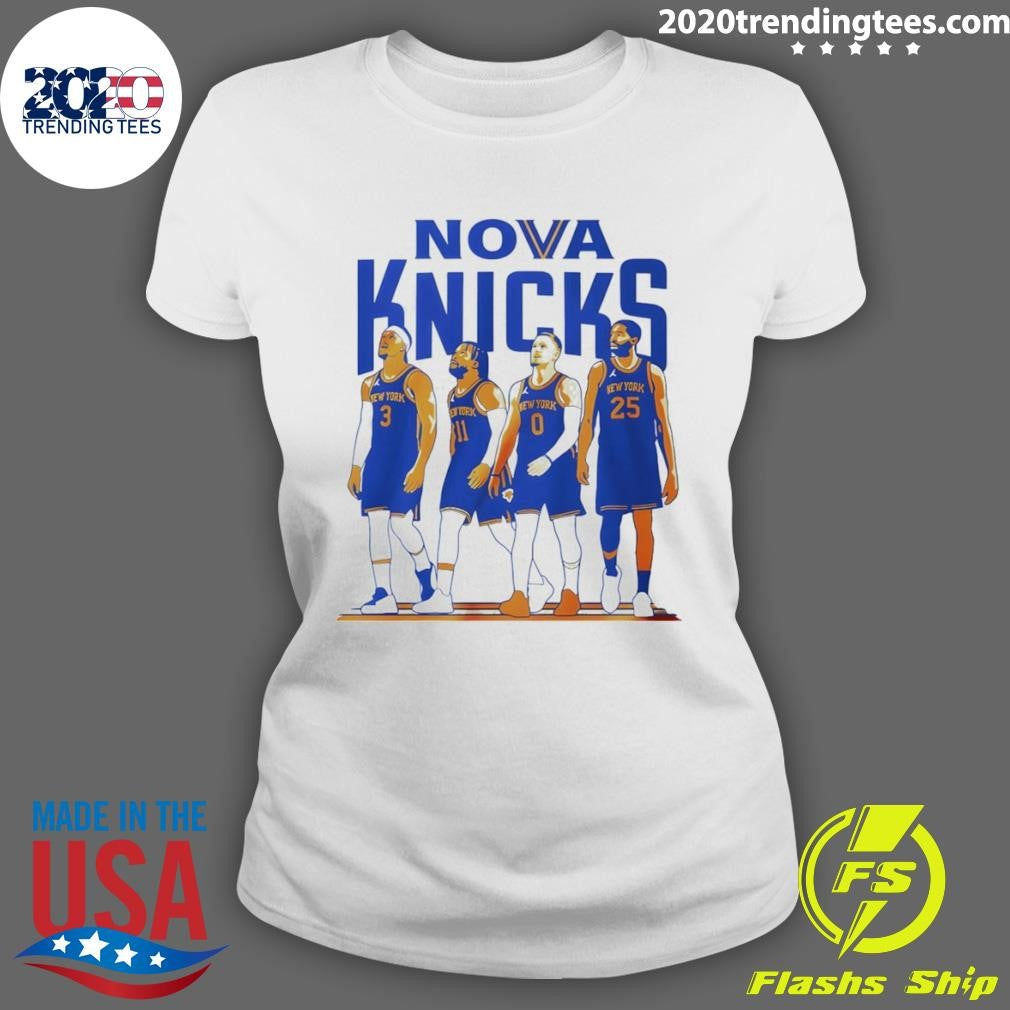 Nova Knicks Villanova Nba Playoffs 2026 Knicks Basketball Shirt