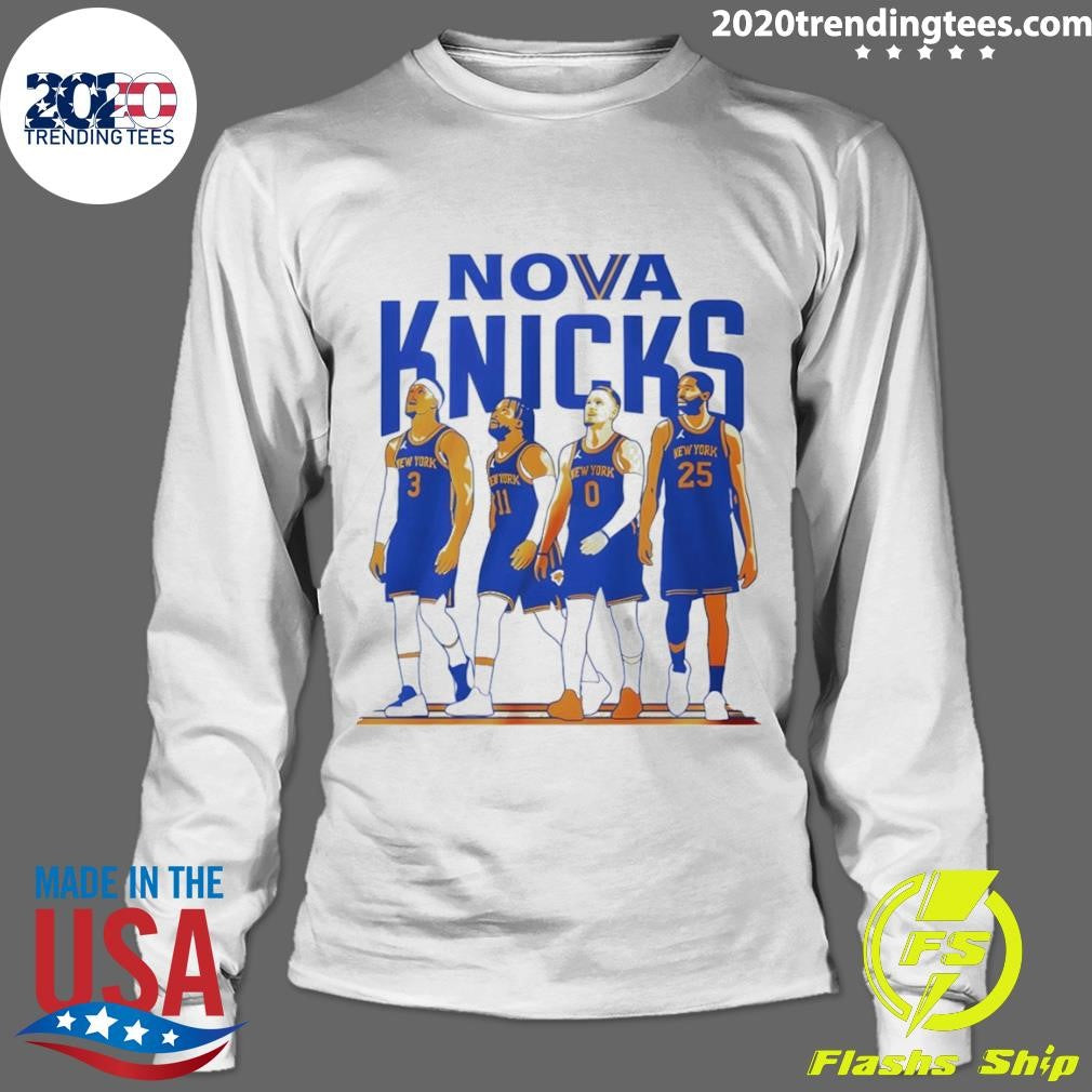 Nova Knicks Villanova Nba Playoffs 2026 Knicks Basketball Shirt