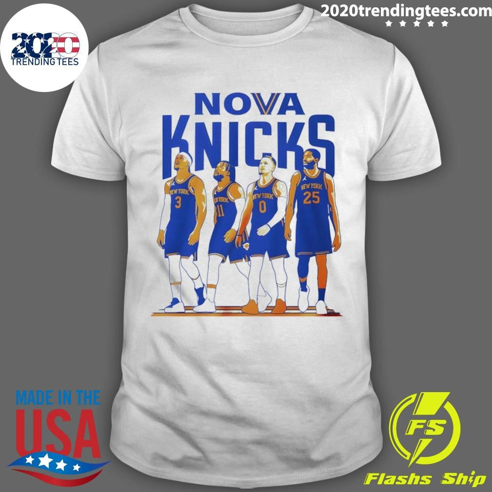 Nova Knicks Villanova Nba Playoffs 2026 Knicks Basketball Shirt
