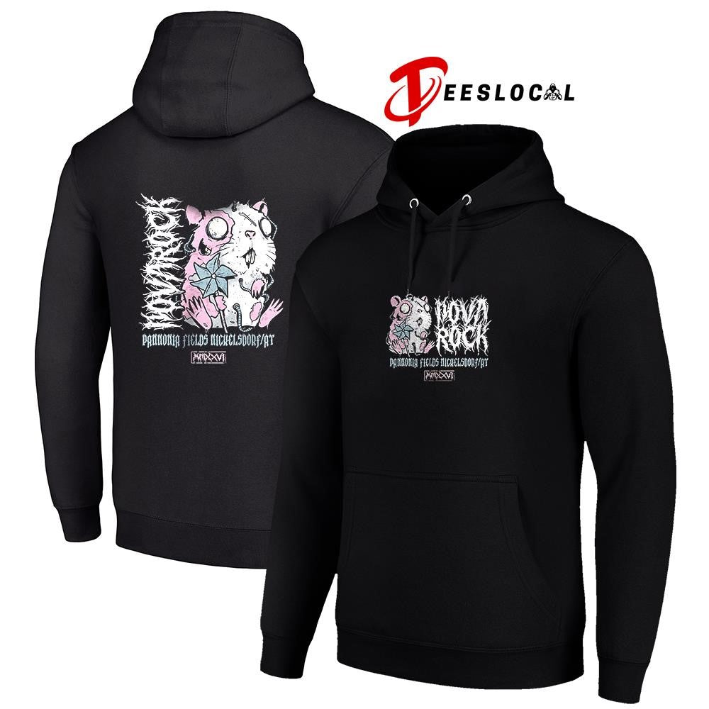Nova Rock Pannonia Fields chaos Hammy graphic shirt