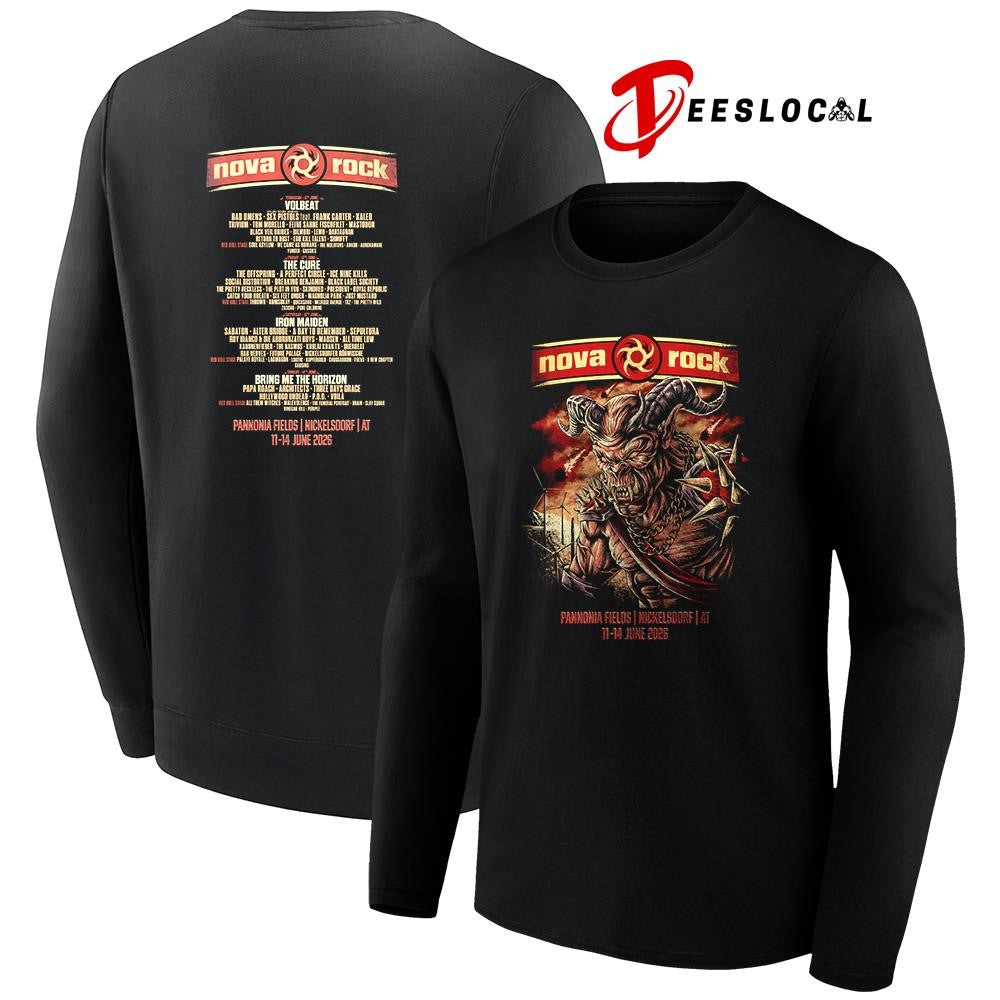 Nova Rock beast of Nova lineup graphic shirt