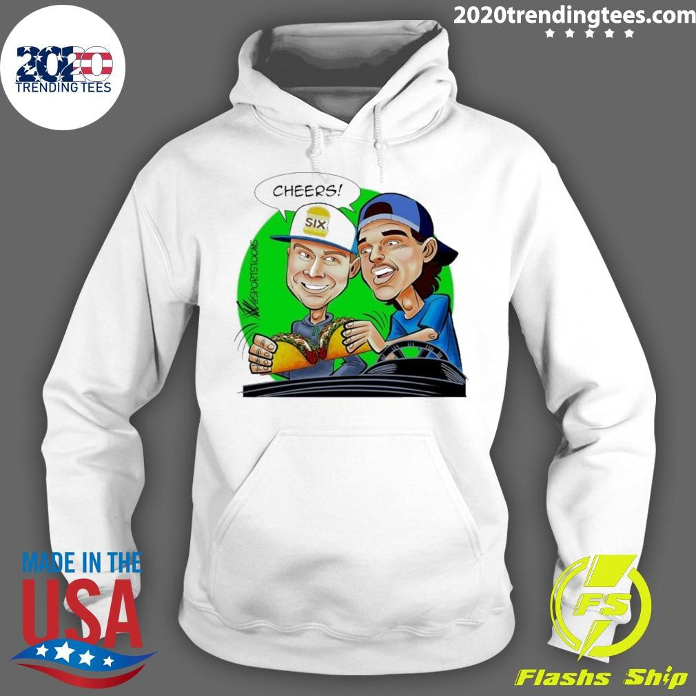 Number Six With Cheese Cheers Two Tacos Shirt