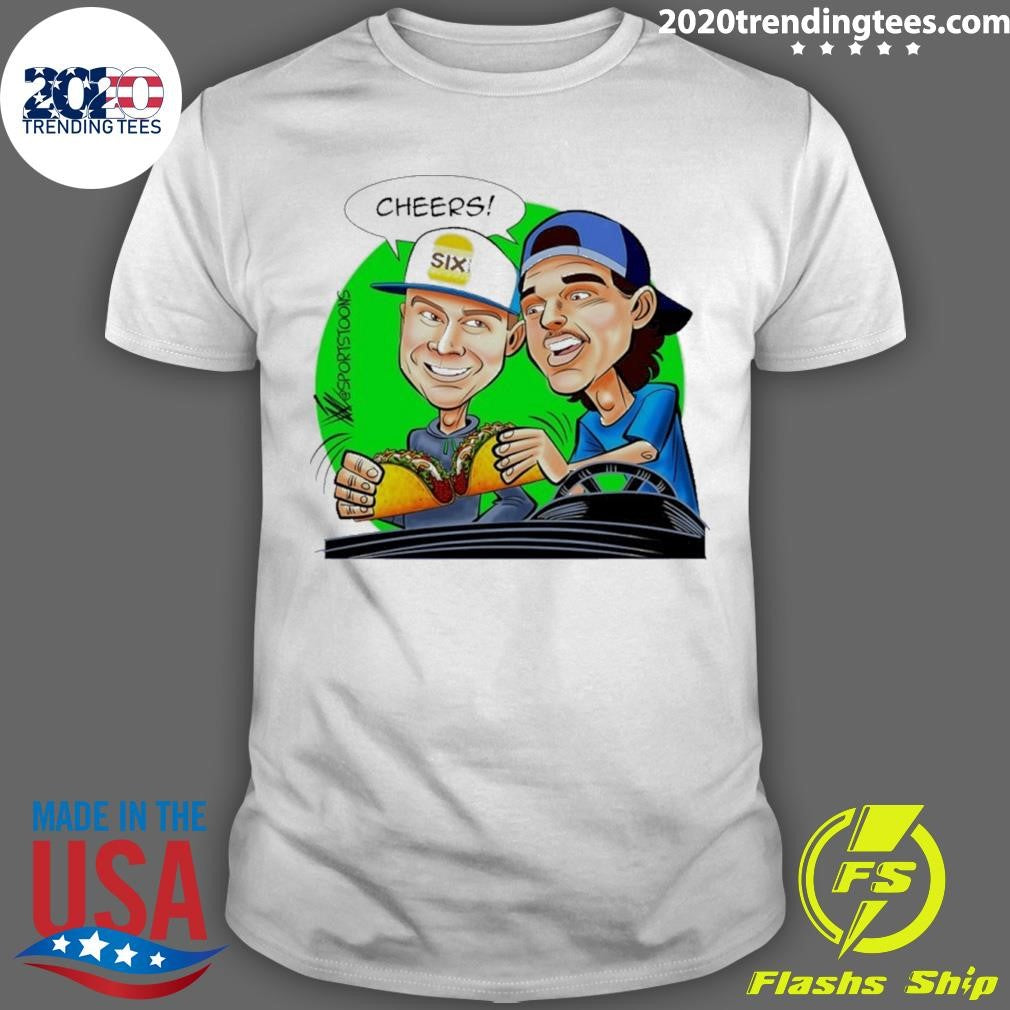 Number Six With Cheese Cheers Two Tacos Shirt