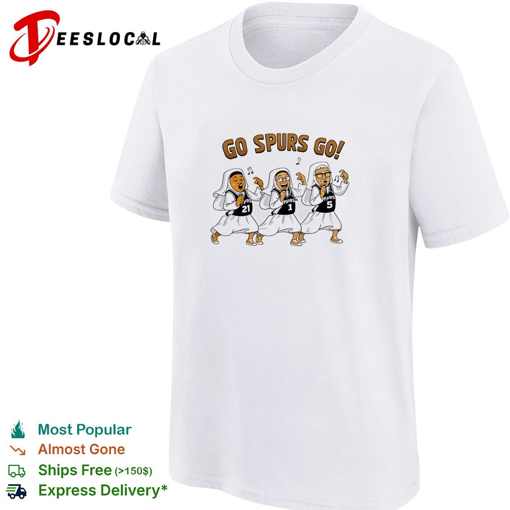 Nuns San Antonio Spurs Go Spurs Go Singing NBA Finals 2026 shirt