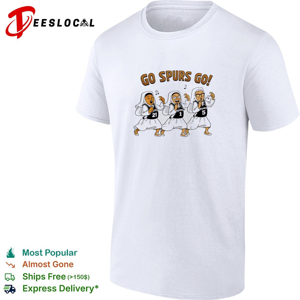 Nuns San Antonio Spurs Go Spurs Go Singing NBA Finals 2026 shirt