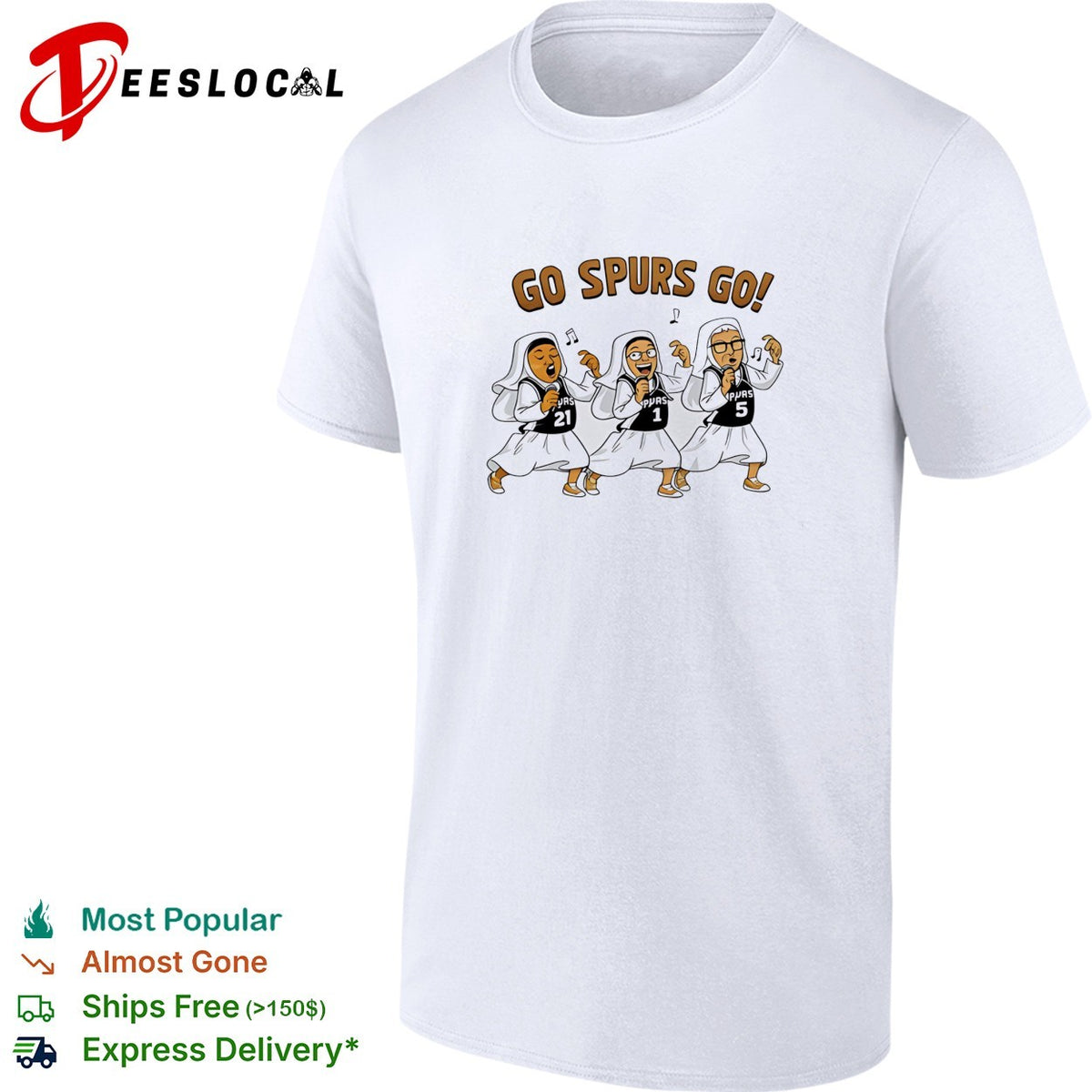 Nuns San Antonio Spurs Go Spurs Go Singing NBA Finals 2026 shirt