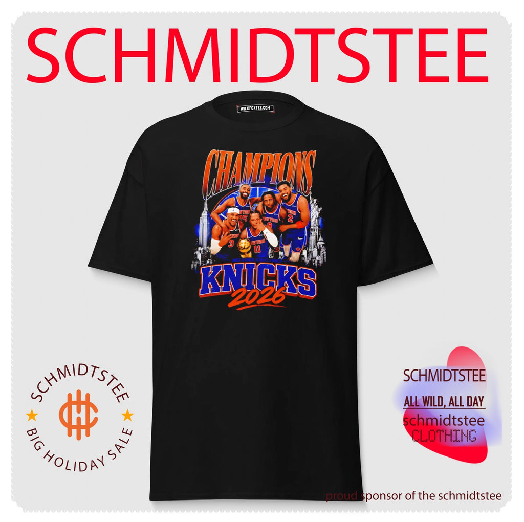 Ny Knicks 2026 champions mikal bridges Jalen Brunson og Anunoby Josh Hart karl-anthony towns shirt