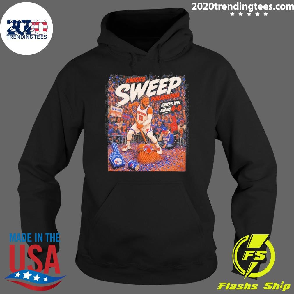 Ny Knicks Sweep Philadelphia 76ers Knicks Win Series 4-0 Shirt