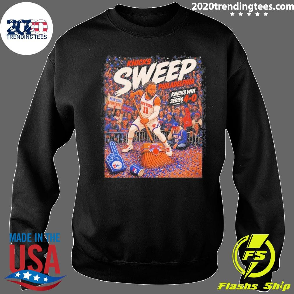 Ny Knicks Sweep Philadelphia 76ers Knicks Win Series 4-0 Shirt