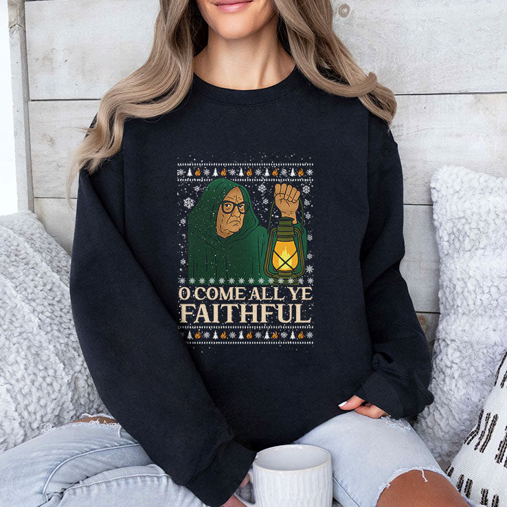 O Come All Ye Faithful Christmas T Shirt