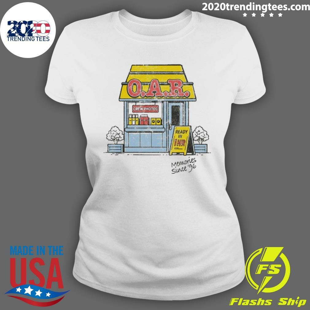 O.A.R Crew Photo Memories Since 96 Tee Shirt
