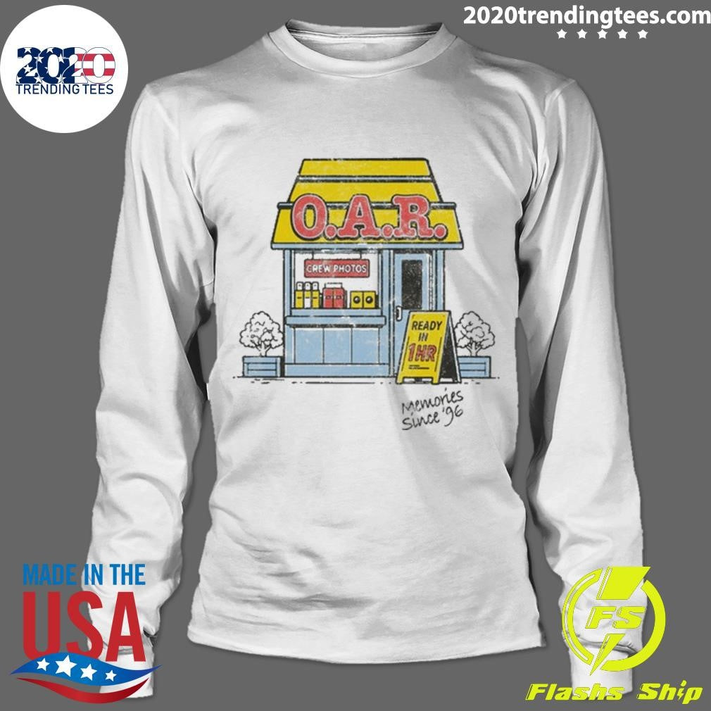 O.A.R Crew Photo Memories Since 96 Tee Shirt