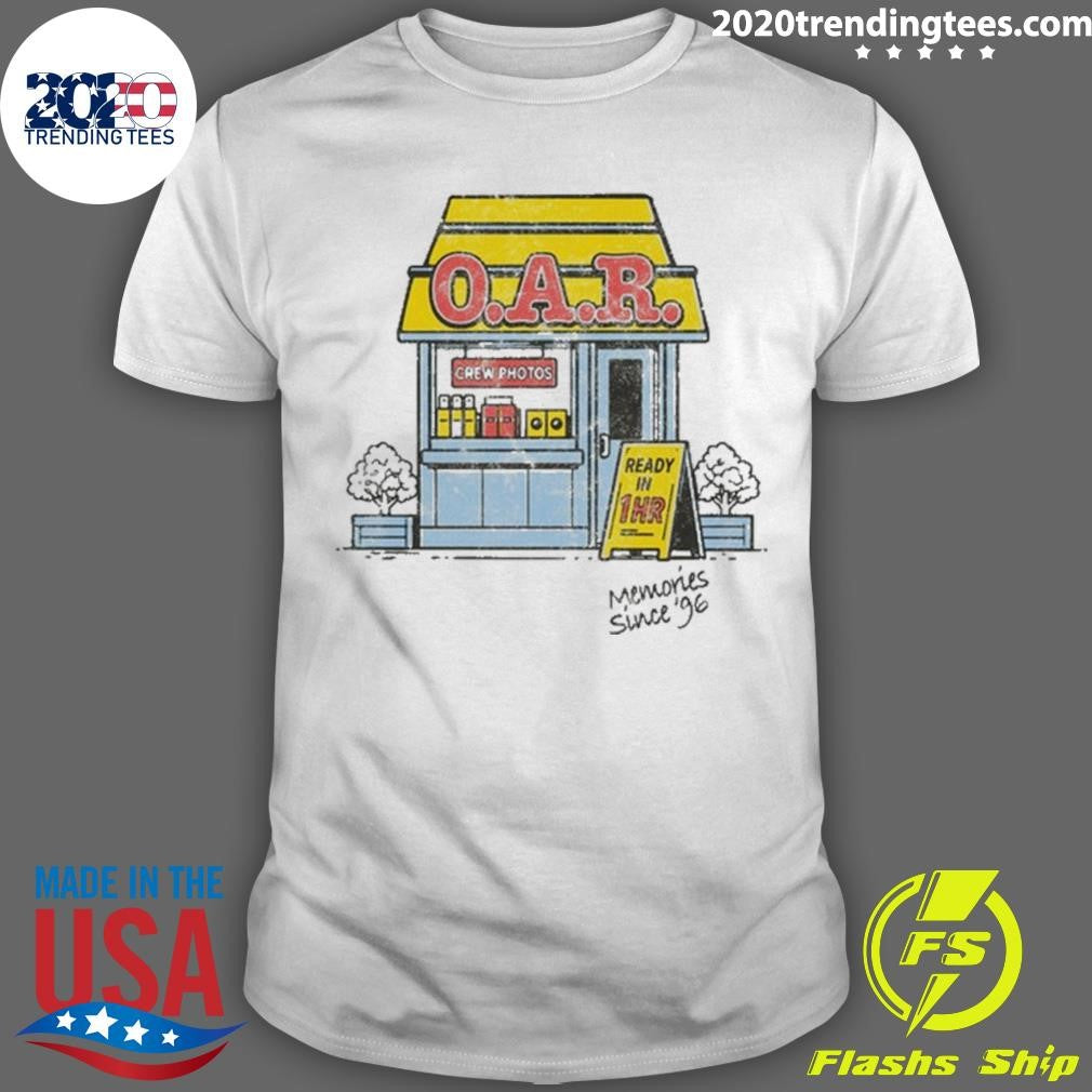 O.A.R Crew Photo Memories Since 96 Tee Shirt