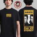 Oasis Live 25 Tour Sydney Australia 2025 Night 1 Merch Tee At Accor Stadium On November 7 T-Shirt