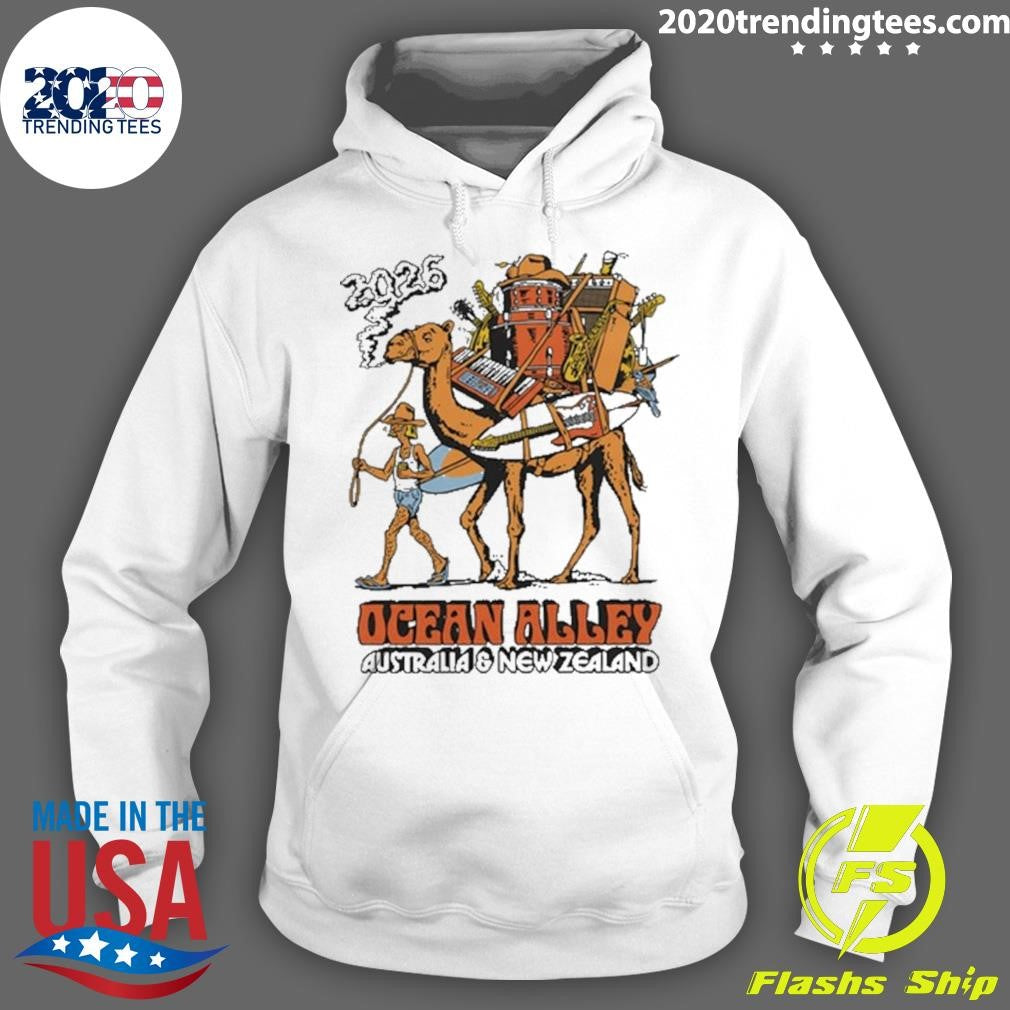 Ocean Alley 2026 Australia & New Zealand Tour Tee Shirt