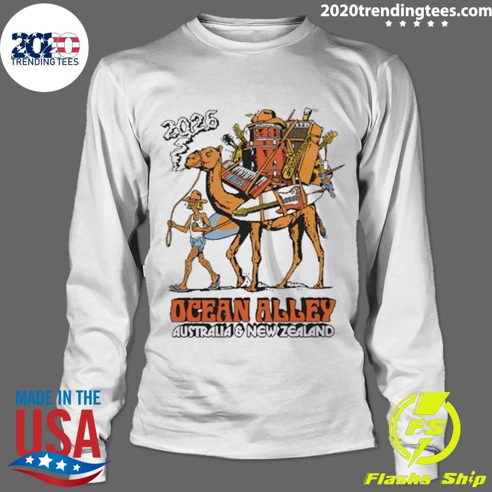 Ocean Alley 2026 Australia & New Zealand Tour Tee Shirt