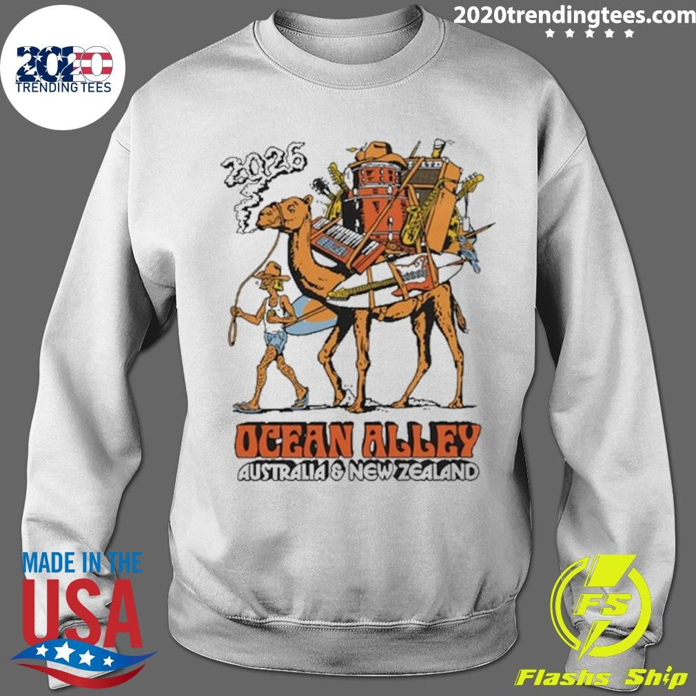 Ocean Alley 2026 Australia & New Zealand Tour Tee Shirt