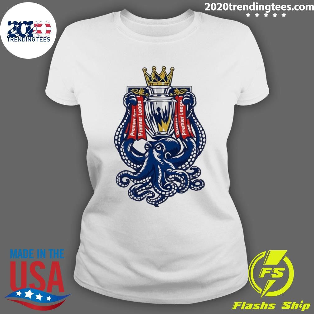 Octopus Holding Trophy Arsenal Premier League 2026 Shirt