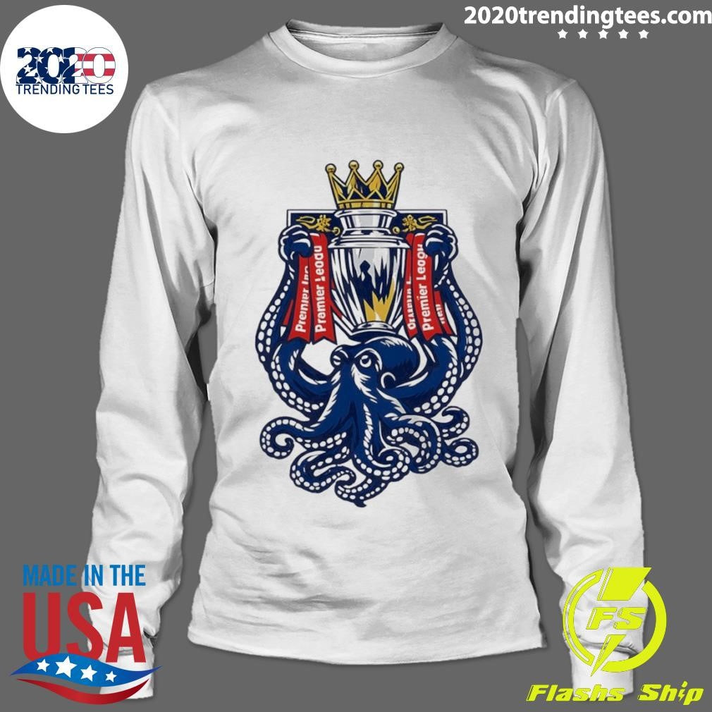 Octopus Holding Trophy Arsenal Premier League 2026 Shirt