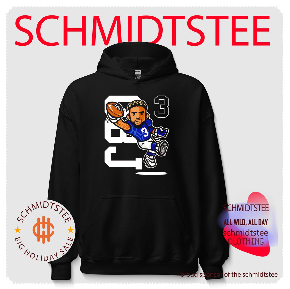 Odell Beckham Jr. New York Giants Toons Catch shirt