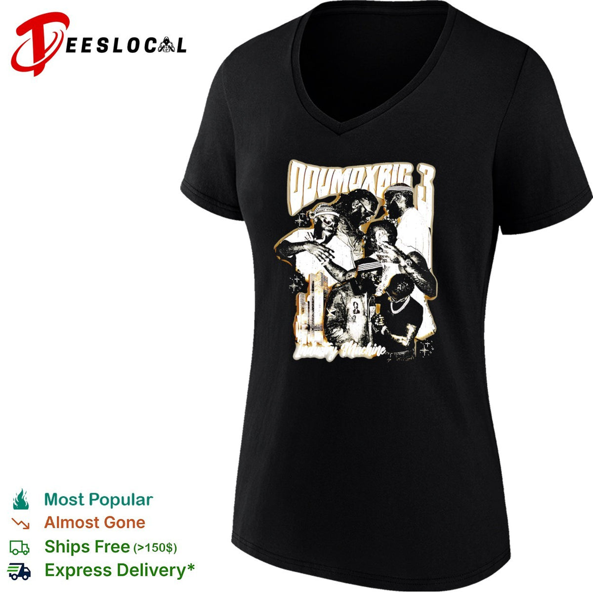 Odumodublvck 3 industry machine artist collage shirt