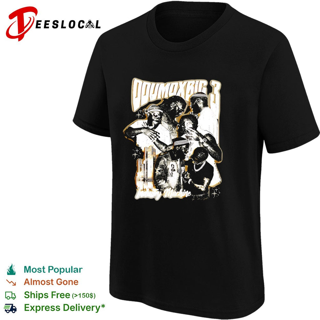 Odumodublvck 3 industry machine artist collage shirt