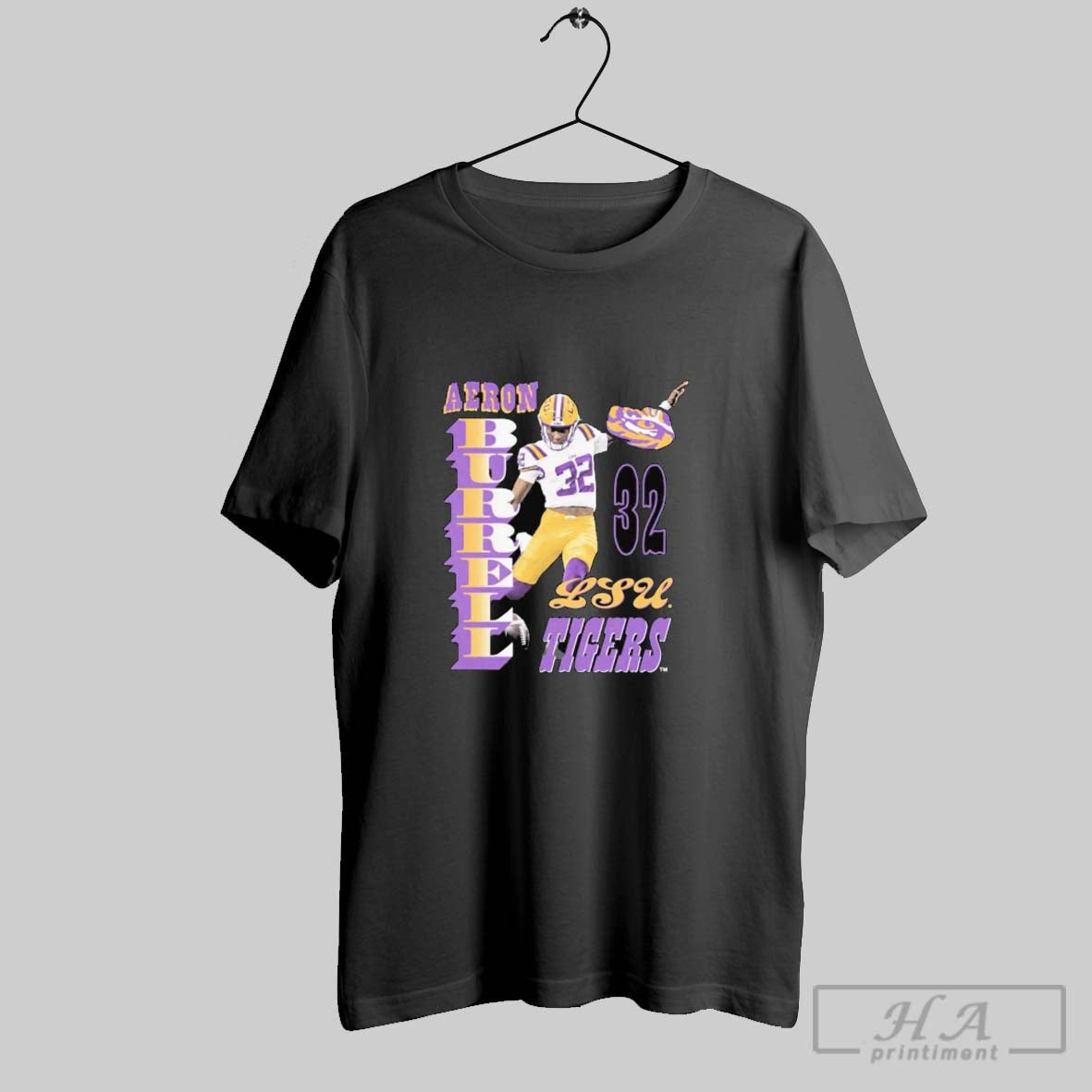 Official Aeron Burrell Kicking Ball Lsu Tigers