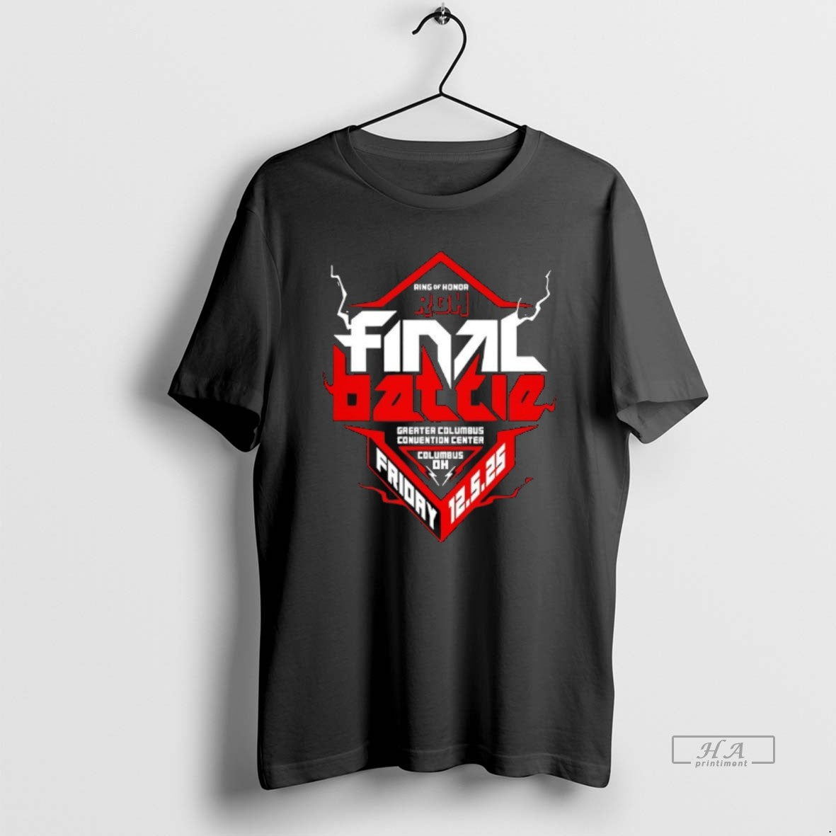 Official Final Battle Ring Of Honor Greater Columbus Convention Center 2025