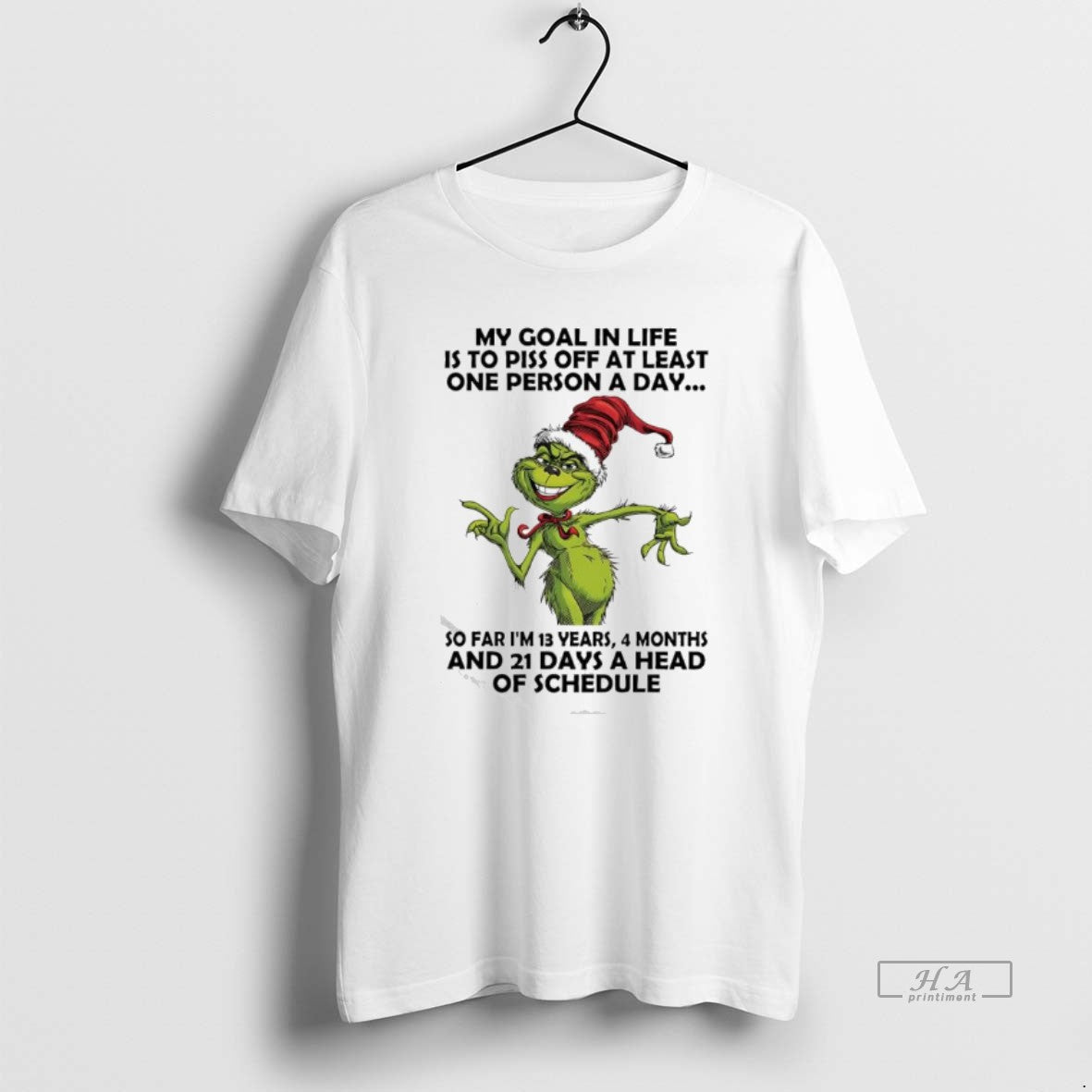 Official Grinch Goal In Life Is To Piss Off At Least One Person A Day