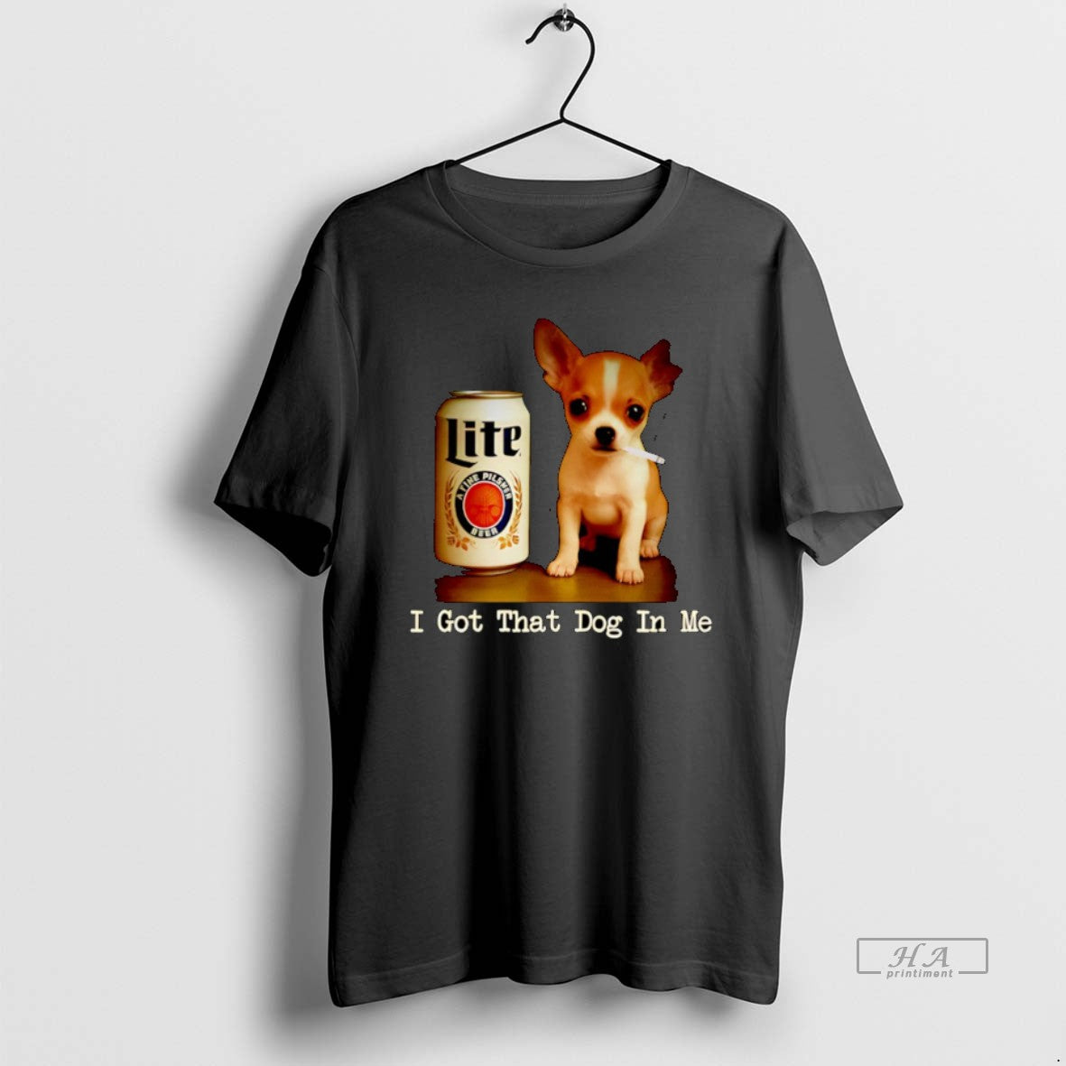 Official I Got That Dog In Me Beer And Dog Smoking Christmas