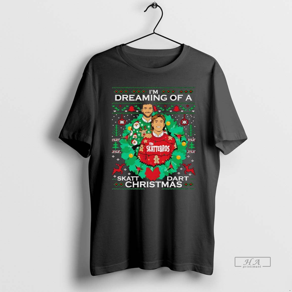 Official Jaxson Dart And Cam Skattebo Im Dreaming Of Skatt Dart Christmas
