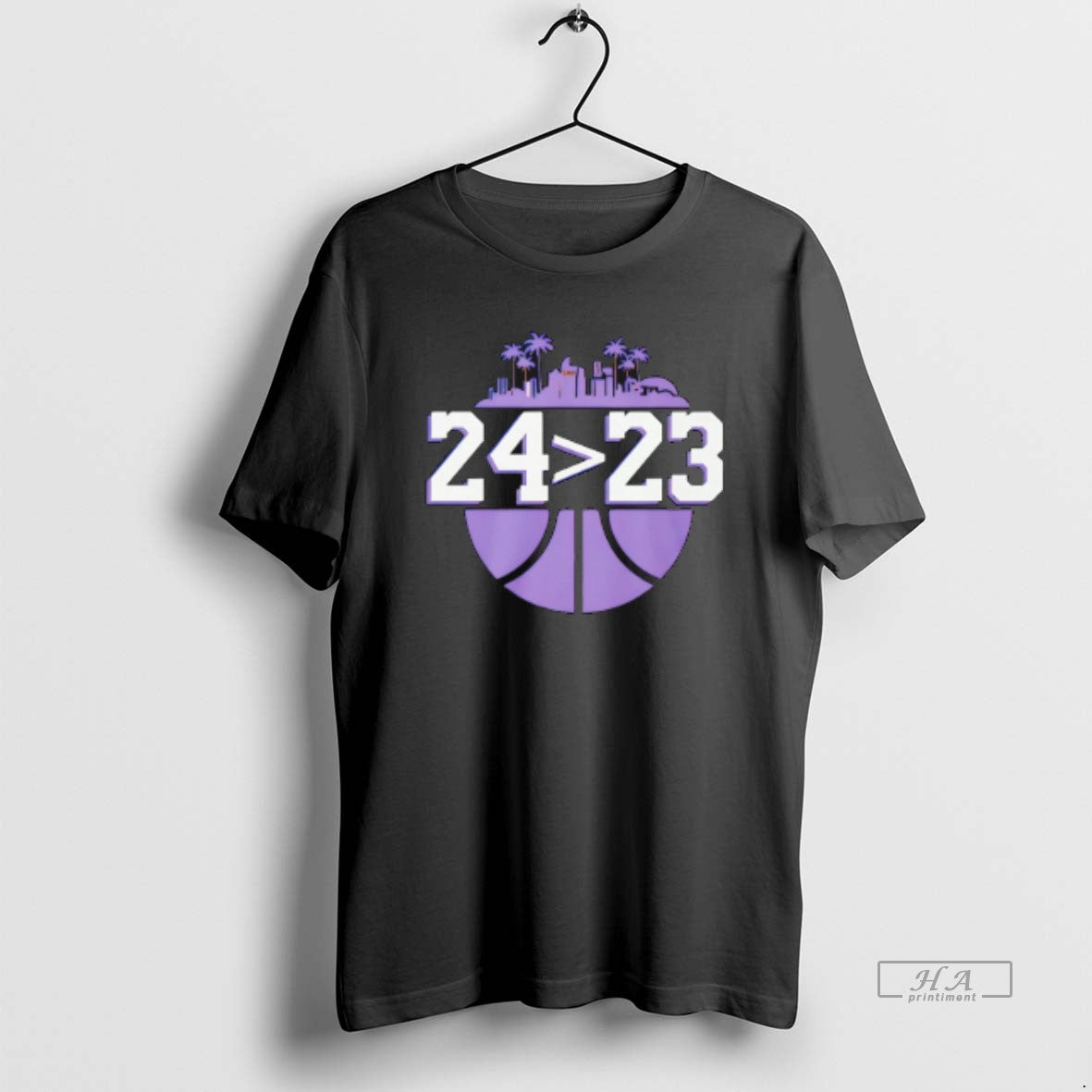 Official Los Angeles Lakers Basketball 24 23 City Skyline