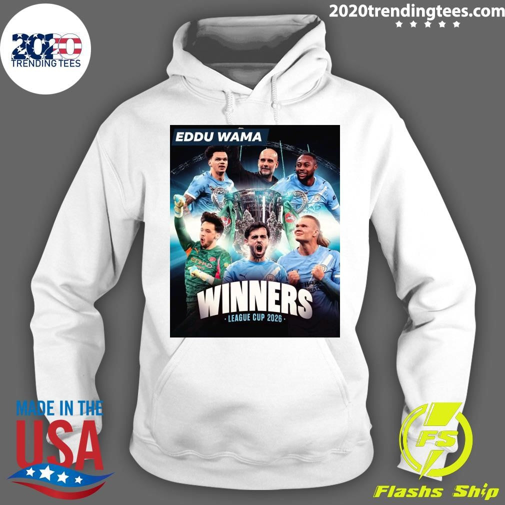 Manchester City Are Carabao Cup Winners For 2025-2026 Shirt