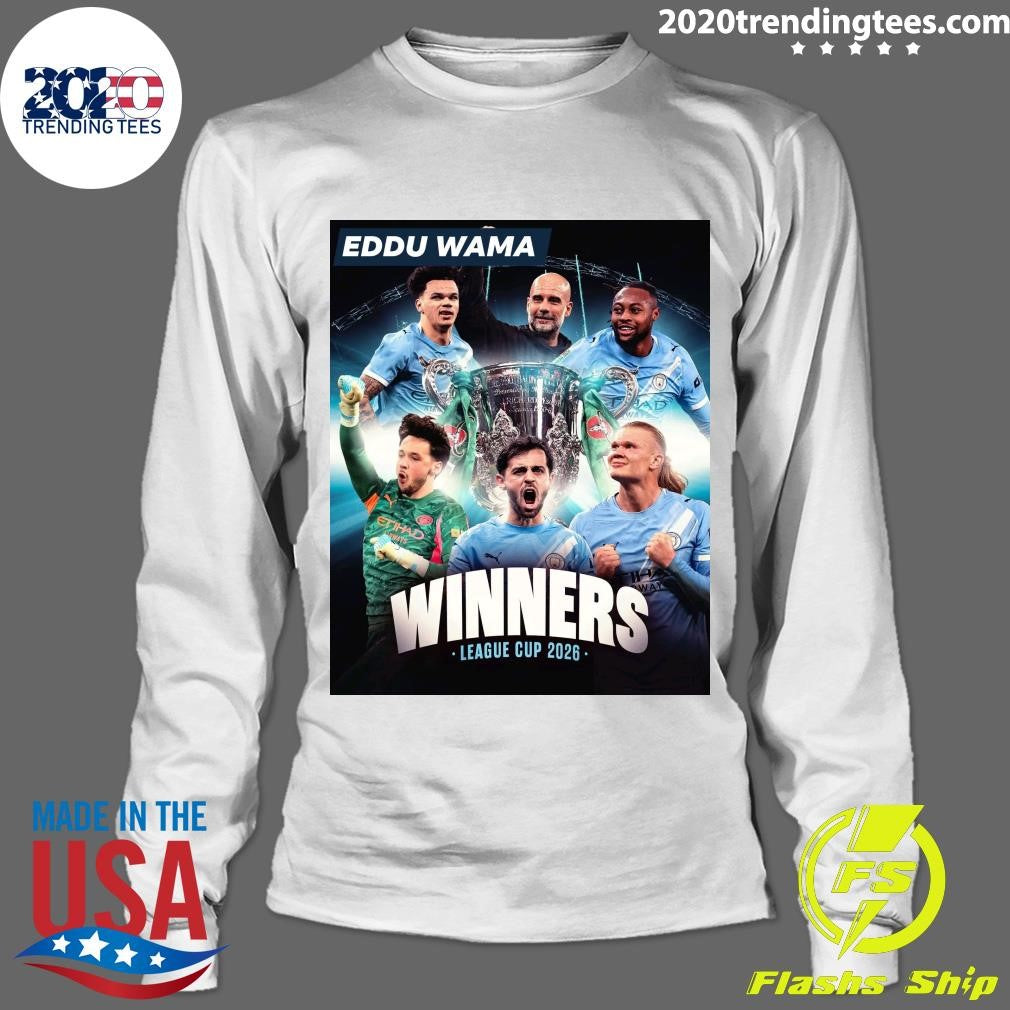 Manchester City Are Carabao Cup Winners For 2025-2026 Shirt