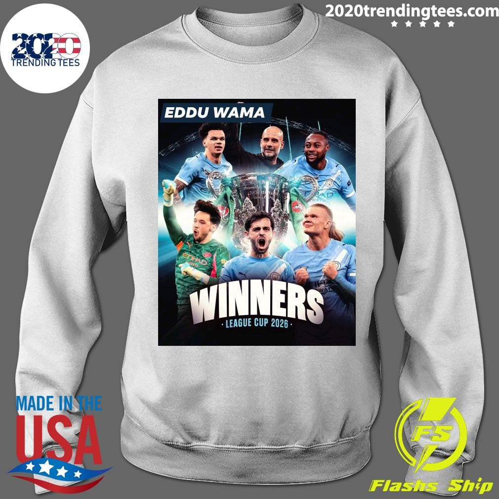 Manchester City Are Carabao Cup Winners For 2025-2026 Shirt