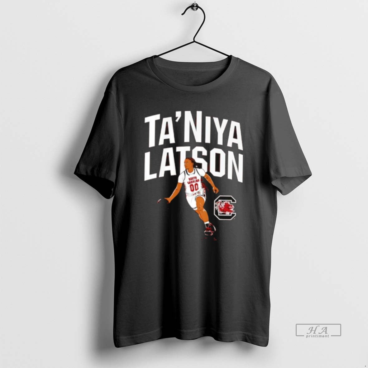 Official Taniya Latson Name Pose South Carolina Basketball