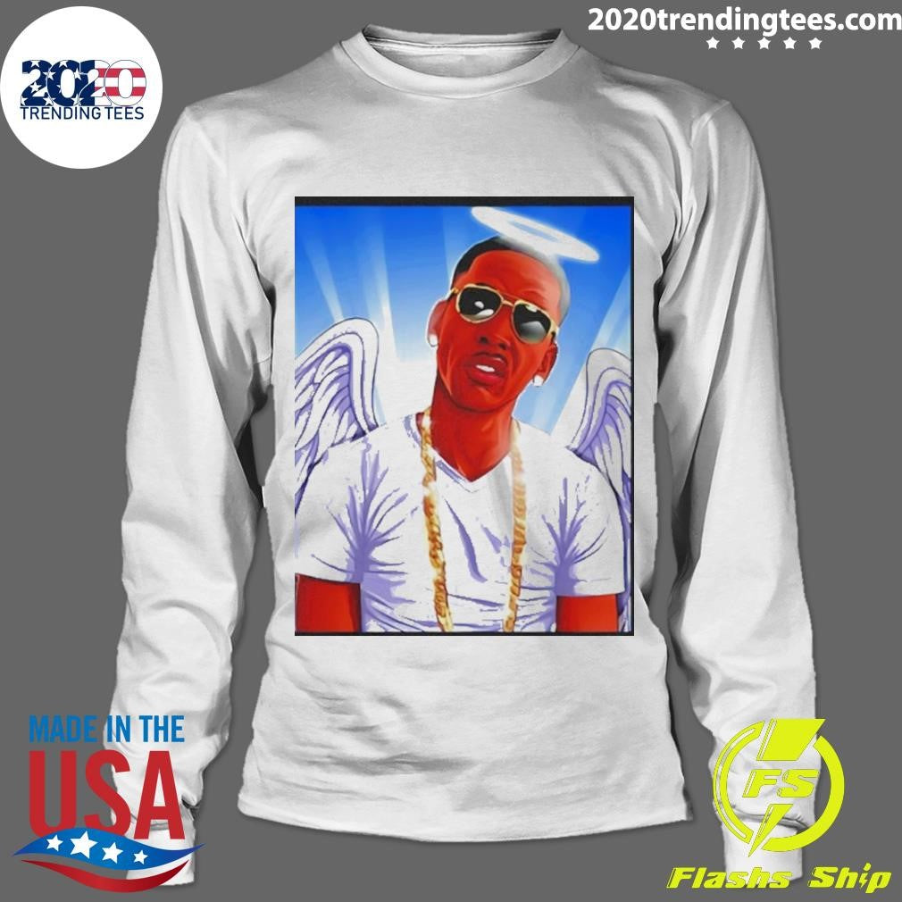 Young Dolph Angel Hip Hop Rap Art Shirt