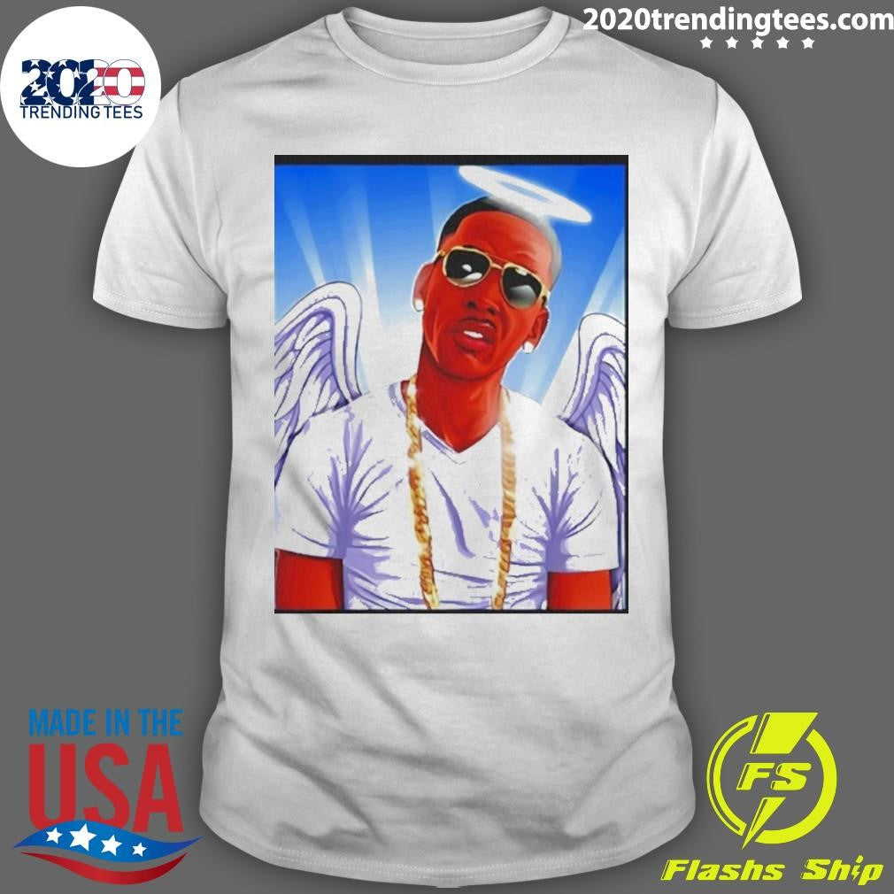 Young Dolph Angel Hip Hop Rap Art Shirt