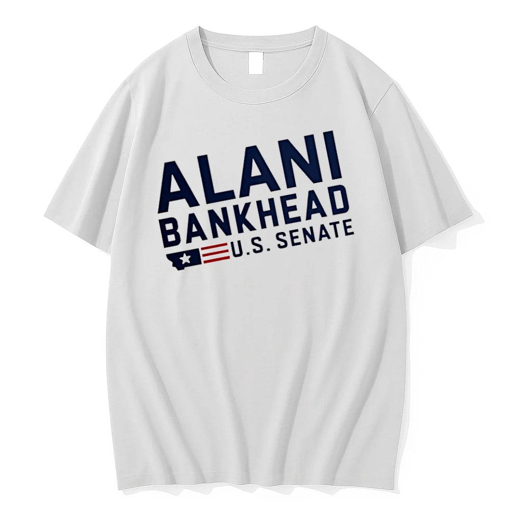 Officials Alani Bankhead For Us Senate 2026 T Shirt Sweater