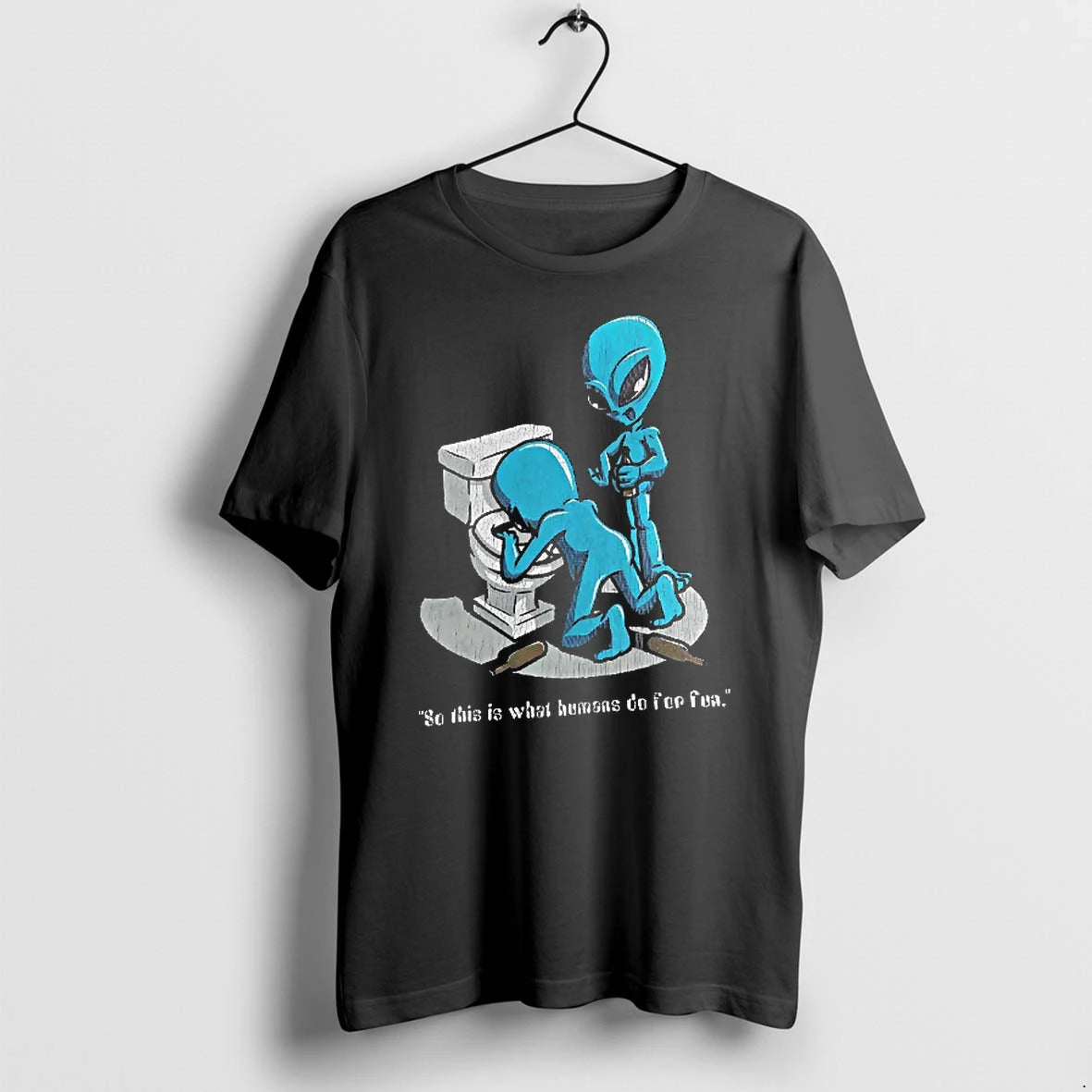 Officials Aliens Drinking So This Is What Humans Do For Fun T Shirt Sweater