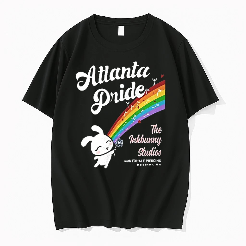 Officials Atlanta Pride The Inkbunny Studios With Exhale Piercing Decatur Ga Lgbt T Shirt Sweater