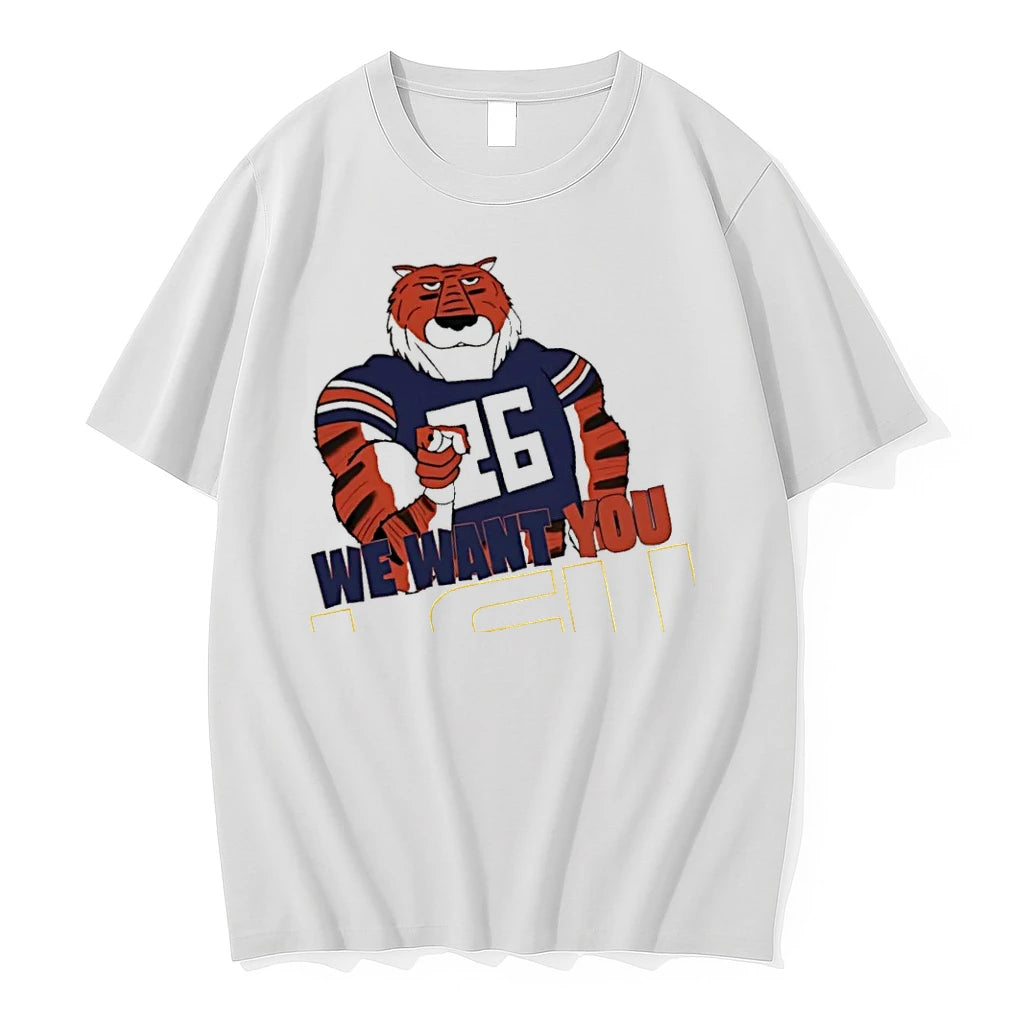 Officials Auburn Tiger Mascot We Want You Lsu T Shirt Sweater