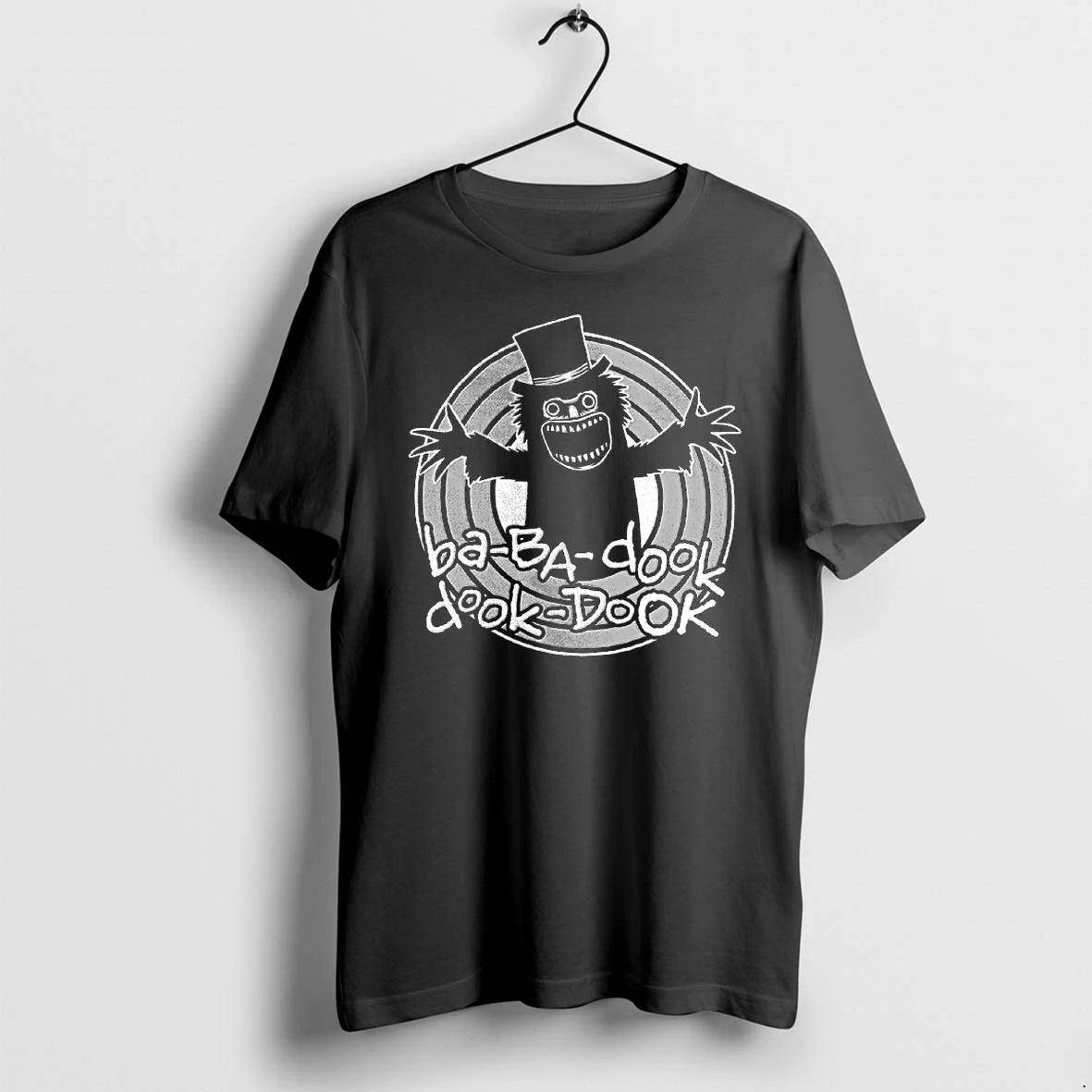 Officials Babadook Dook Dook Top Hat Monster Concentric Rings T Shirt Sweater