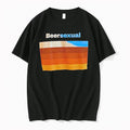 Officials Beersexual Gradient Stripes Beer Lover Drinking Merch T Shirt Sweater