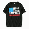 Officials Being A Bitch Is Unamerican Flag Youth T Shirt Sweater