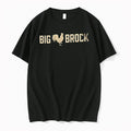Officials Big Brock Block Lettering Standing Beige Rooster Drop Shadow Youth T Shirt Sweater