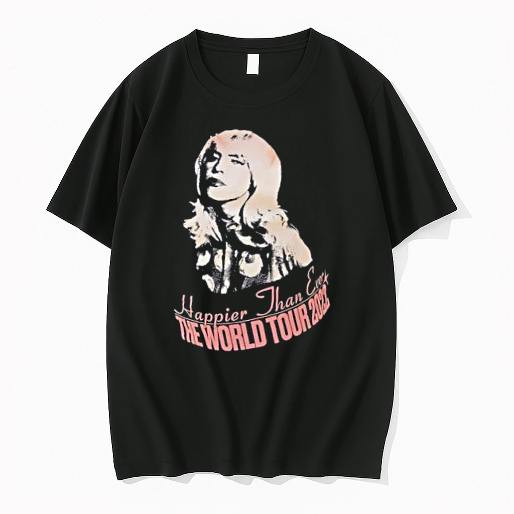 Officials Billie Eilish Happier Than Ever The World Tour 2022 Merch T Shirt Sweater