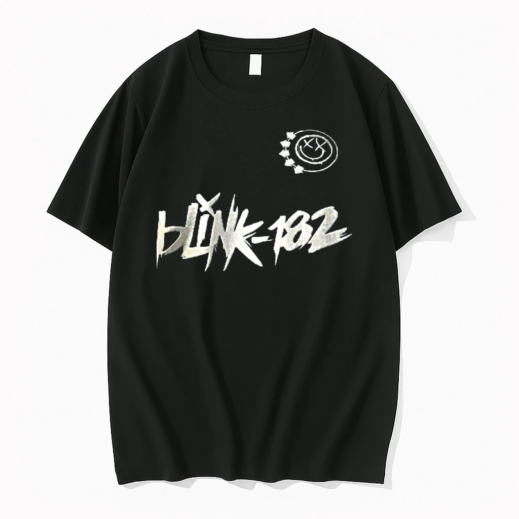 Officials Blink 182 Smiley Face Logo Youth T Shirt Sweater